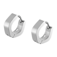 Orecchini Lotus Uomo Men in black in Acciaio LS2155-4/1 - LS2155-4/1